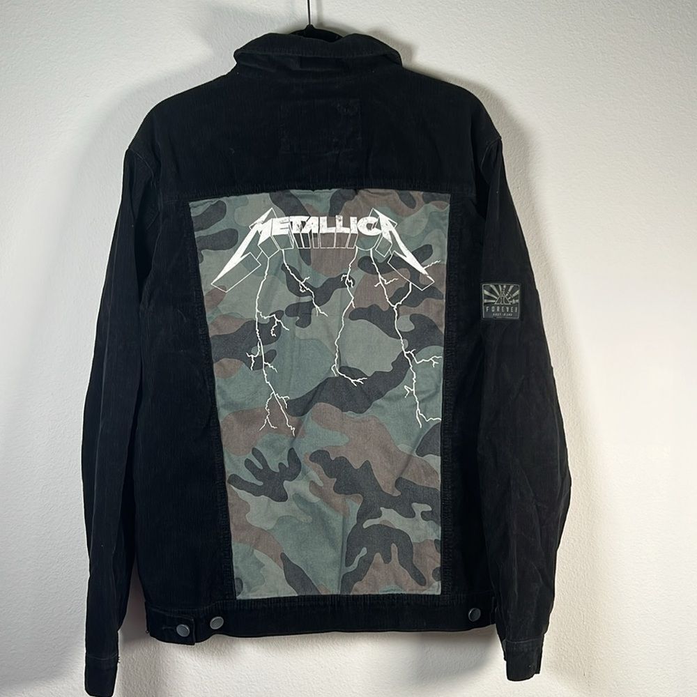 Billabong Metallica Black Album Jacket L - Picture 1 of 9